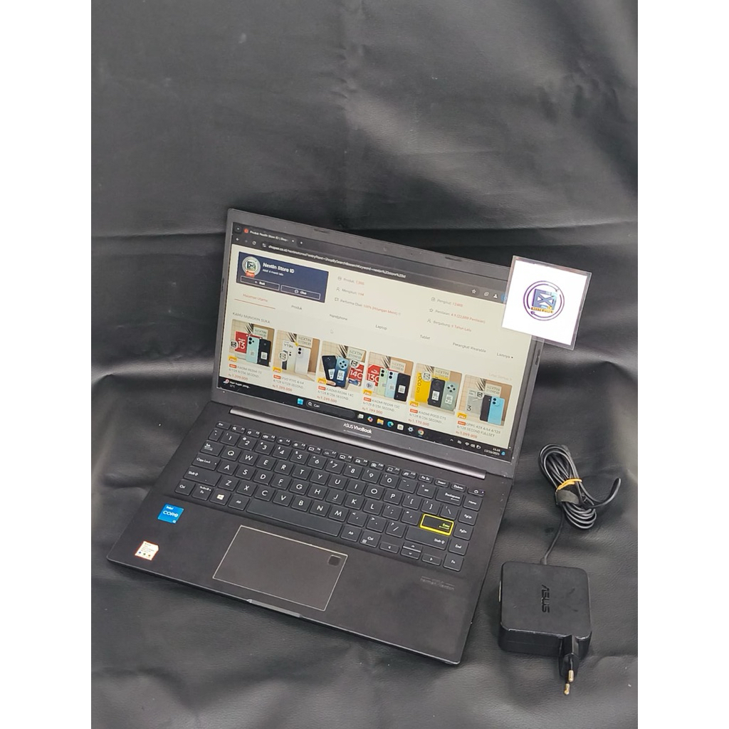 LAPTOP ASUS VIVOBOOK X421EAY-K413EA CORE i3 1115G4 8GB SSD 512GB 14 INCH SECOND MULUS BERGARANSI