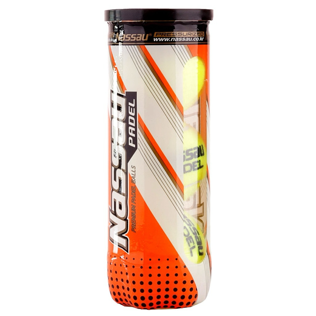 NEW BOLA PADEL NASSAU 3PCS BOLA PADEL PREMIUM NASSAU NASSAU PREMIUM PADEL BALL APPROVED BY
