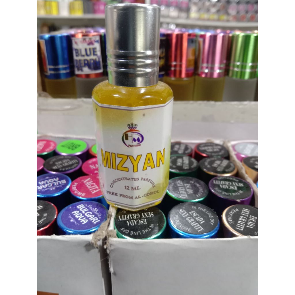 Minyak wangi Roll On Mizyan 12ml