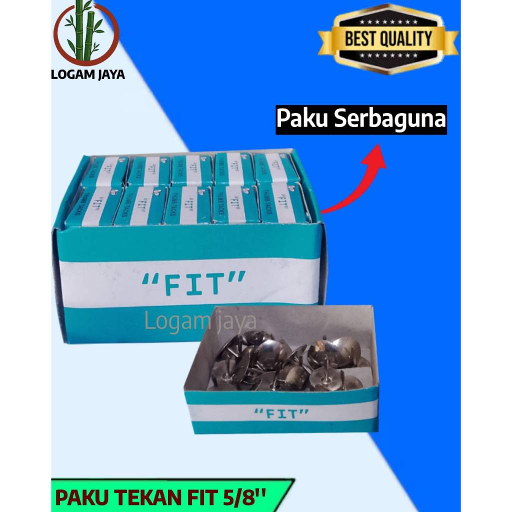 PAKU TEKAN 5/8INCH/PAKU PAYUNG KECIL FIT