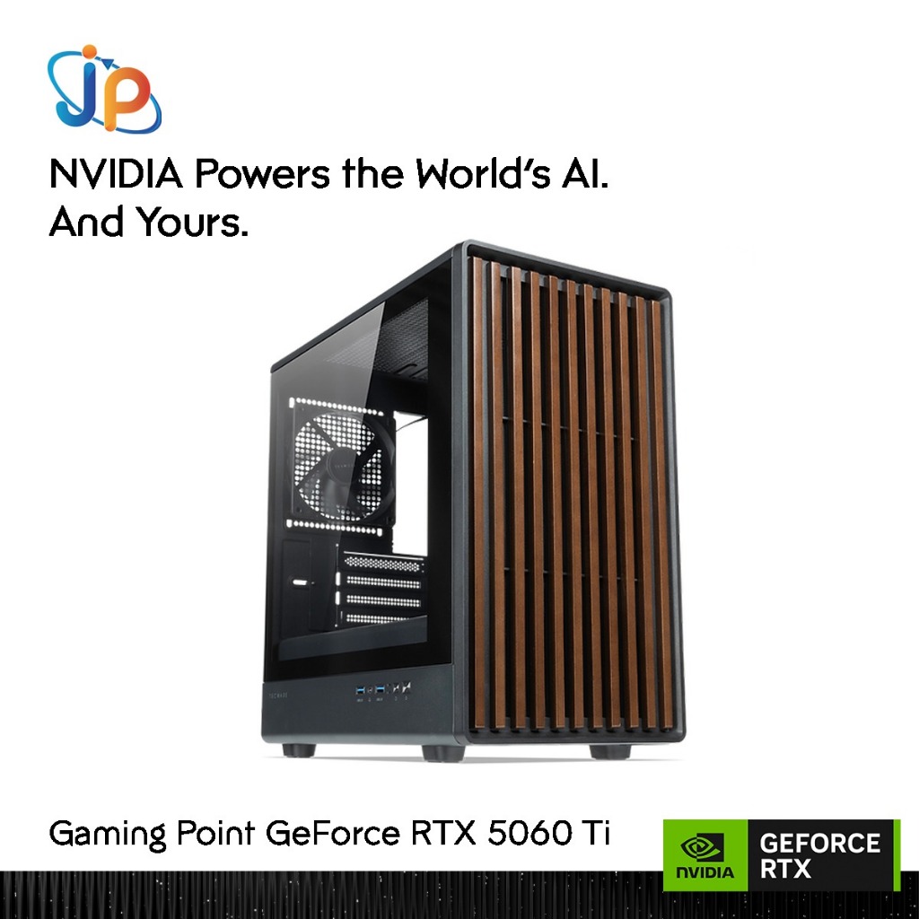GAMING POINT INTEL D5 - PC Rakitan i5-14400F | 32GB DDR5 | RTX 5060 Ti 16GB | SSD NVMe