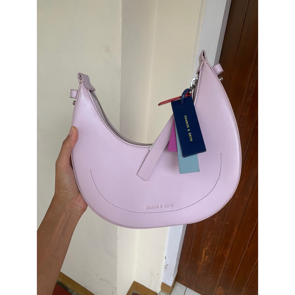 Charles and keith hobo bag