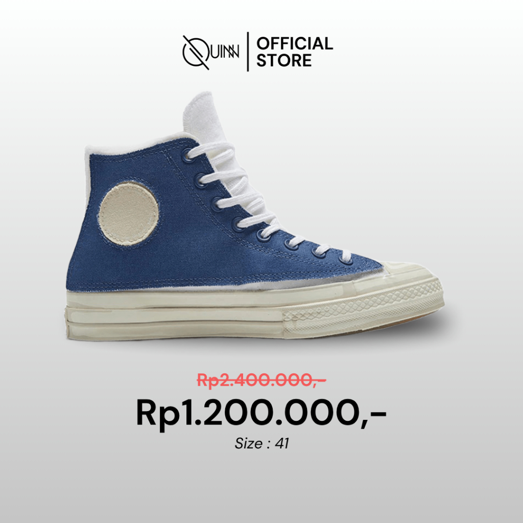 Converse 70S Chuck Taylor High x Joshua Vides / Sepatu Sneakers Pria