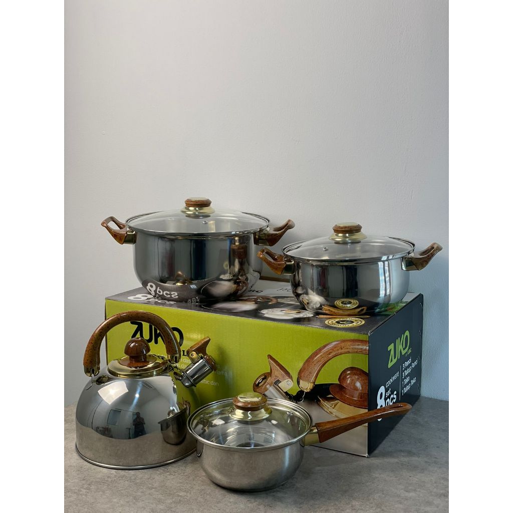 Panci Set ZUKO Isi 8 Pcs
