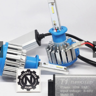 LED H1 TURBO T1 Untuk Projector Projie HID MH1 AES Vahid & Lampu Mobil