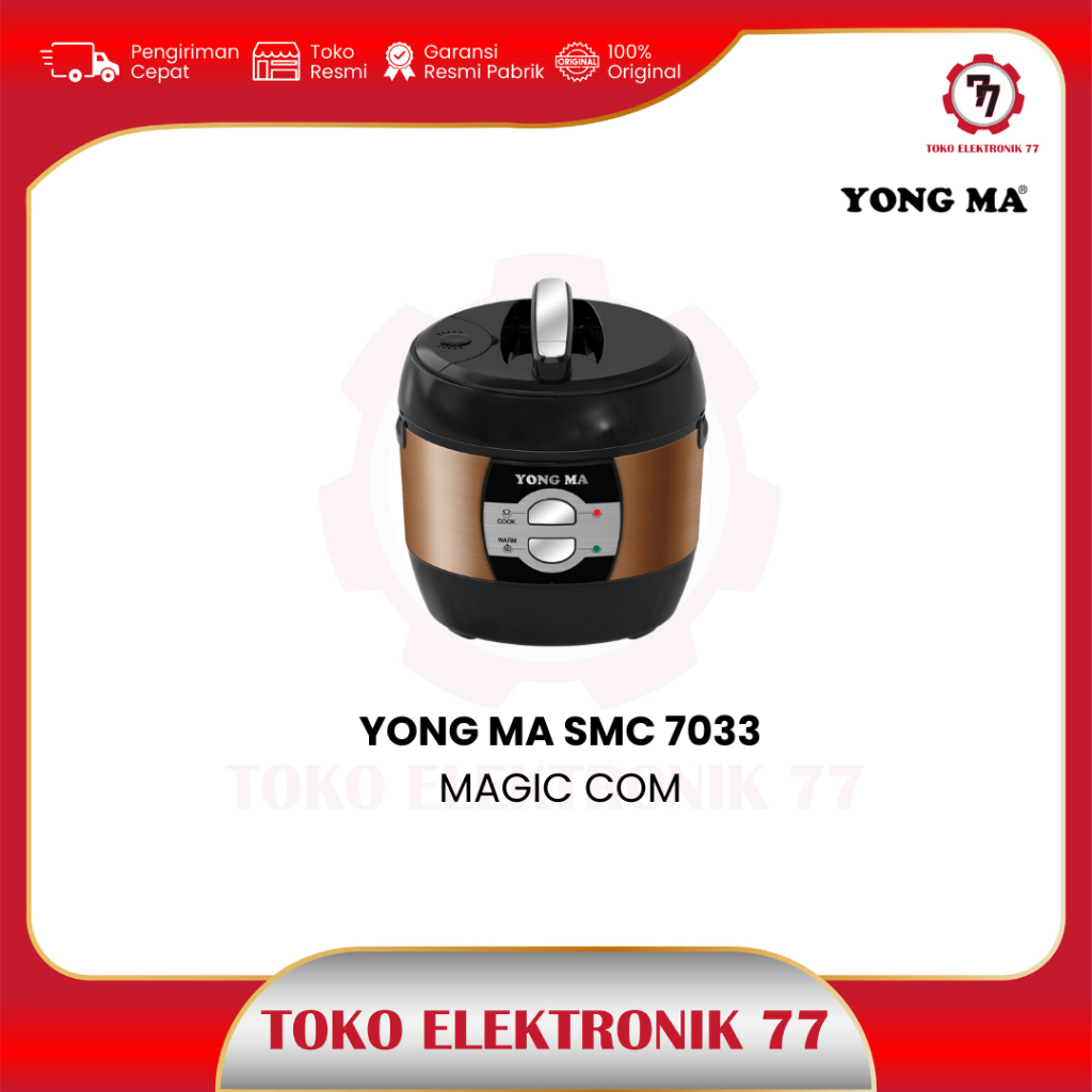 YONG MA Rice Cooker 2 Liter Iron Wing Inner Pot SMC-7033