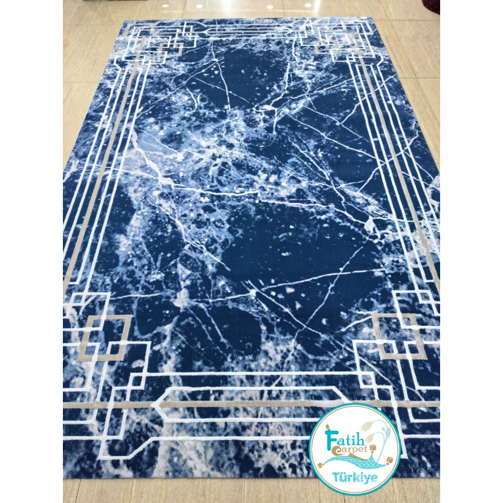 Karpet Minimalis Quadro Import Turki - Q19