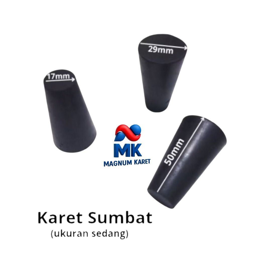 KARET SUMBAT SEDANG TUTUP BAK MANDI/STOPER SEDANG