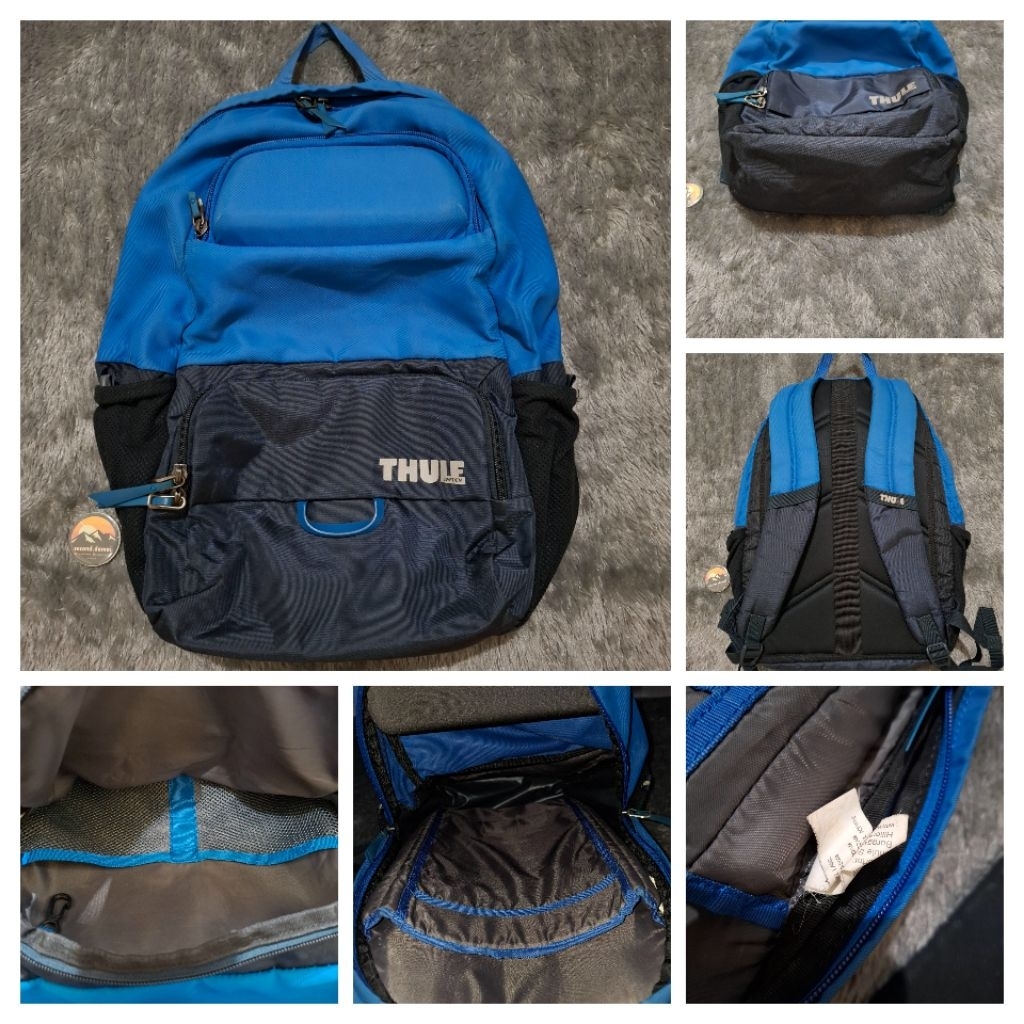 thule departer biru hitam 23L