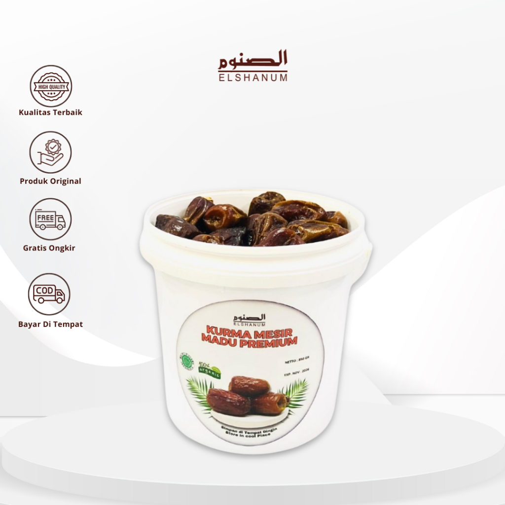 Golden Valley Ember 850gr / Kurma Mesir Madu Premium /  alelal store