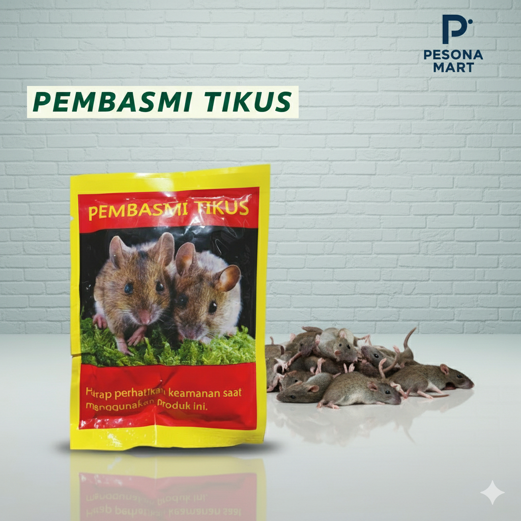 PEMBASMI TIKUS ORIGINAL RACUN TIKUS ANTI TIKUS AMPUH BERBENTUK BERAS DAN SEKAMNYA/ RACUN TIKUS AMPUH