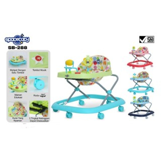 Spacebaby Baby Walker SB - 288 / Baby Walker / Apolo Bayi