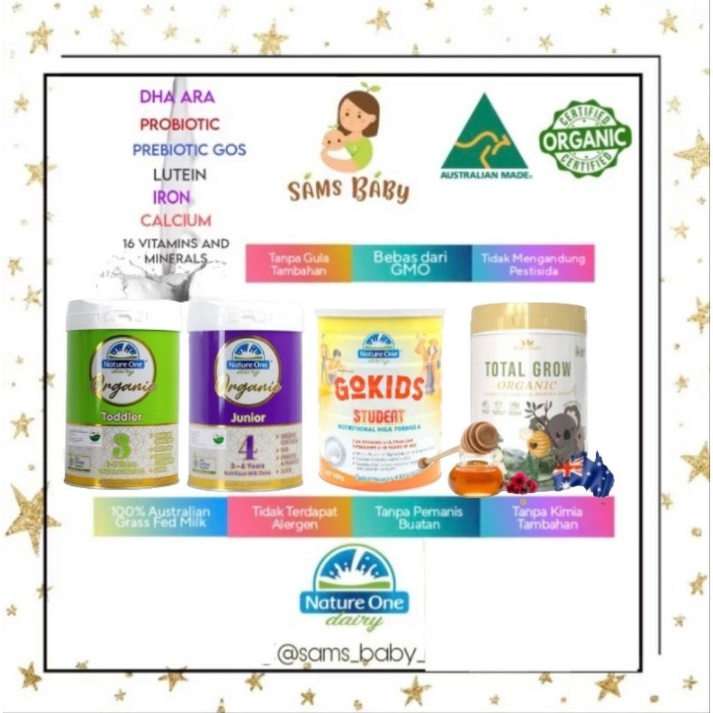 NATURE ONE DAIRY susu Nature one Dairy / Susu Organic / Susu Organik/ Susu Nature One Dairy / Susu R