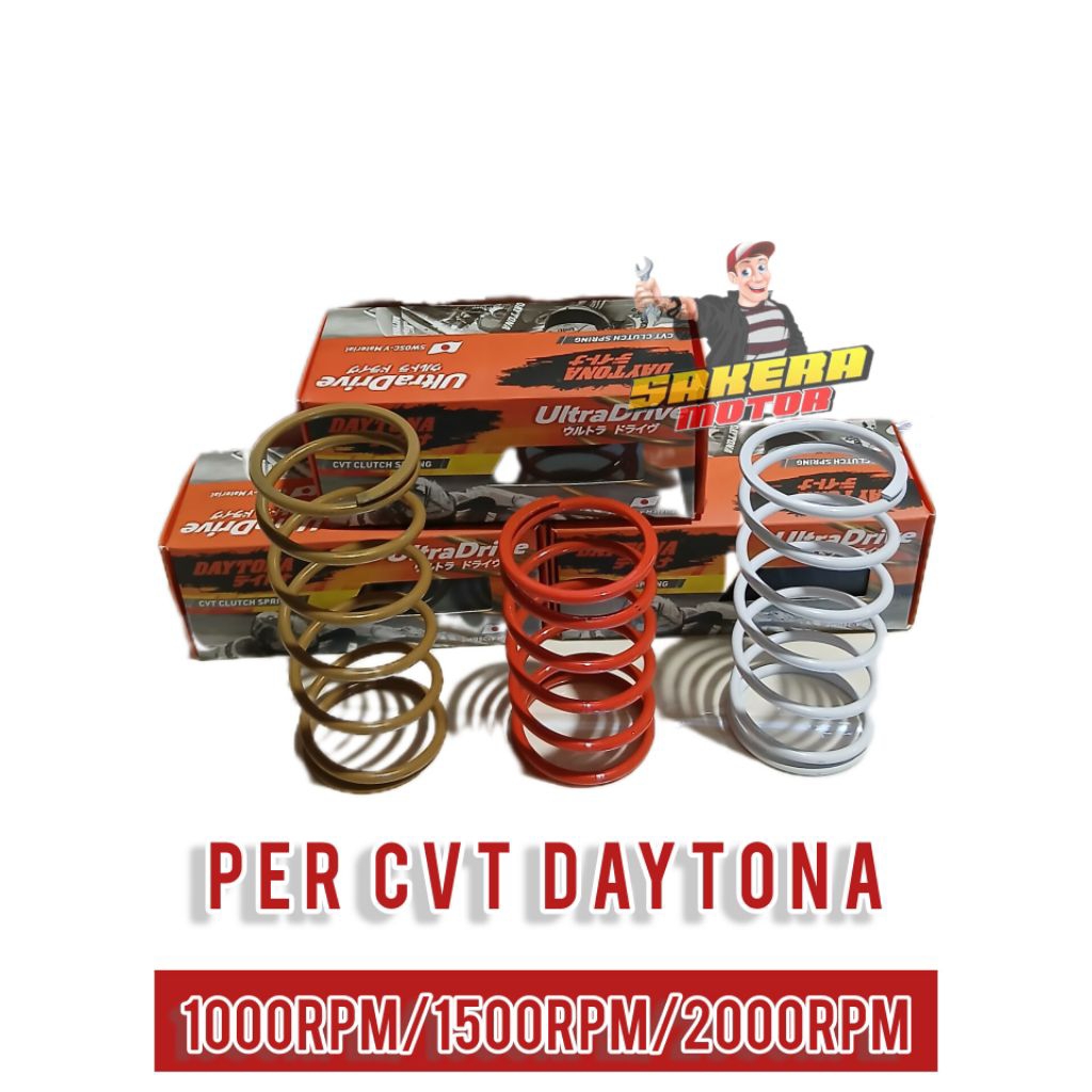 PER CVT DAYTONA VARIO 125 PCX/PCX 150 per CVT daytona 1000RPM 1500RPM 2000RPM ORIGINAL DAYTONA