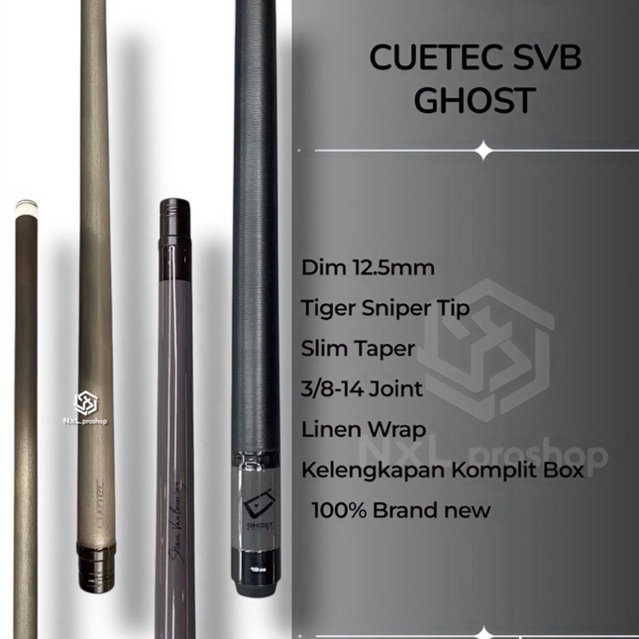 Stik biliard CUETEC SVB GHOST
