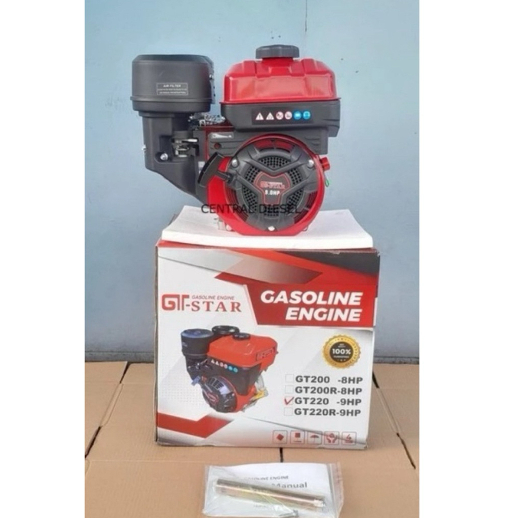 MESIN PENGGERAK SERBAGUNA GT STAR  GX220 10HP LEBIH BERTENAGA DAN HANDAL BERKUALITAS ENGINE GX240 10