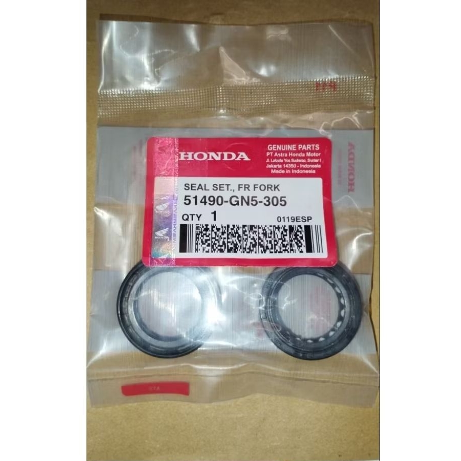 Seal Shock Depan Honda Grand, Beat, Vario original