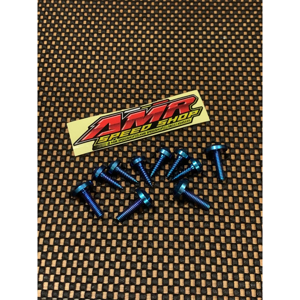 baut titanium body fairing/sayap r15v3