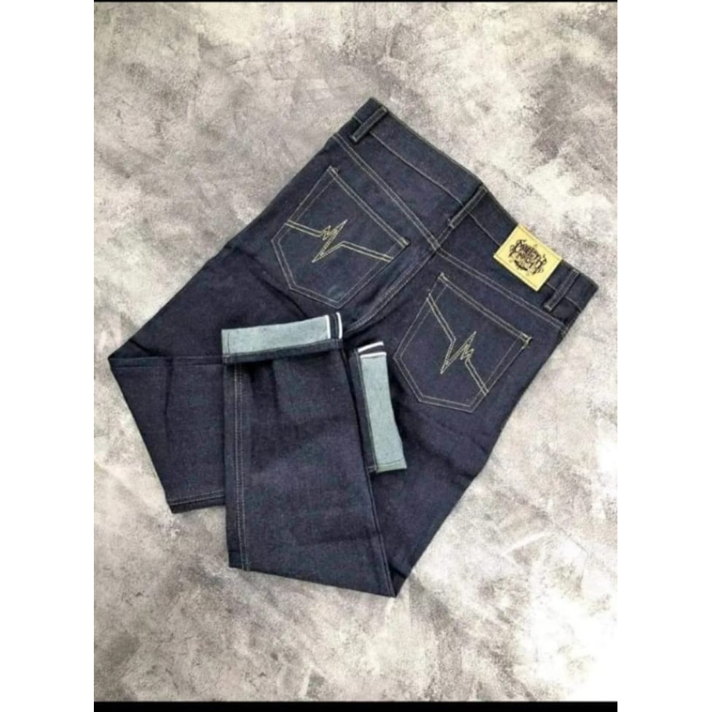 CELANA DENIM SALVAGE 16oz KAKU