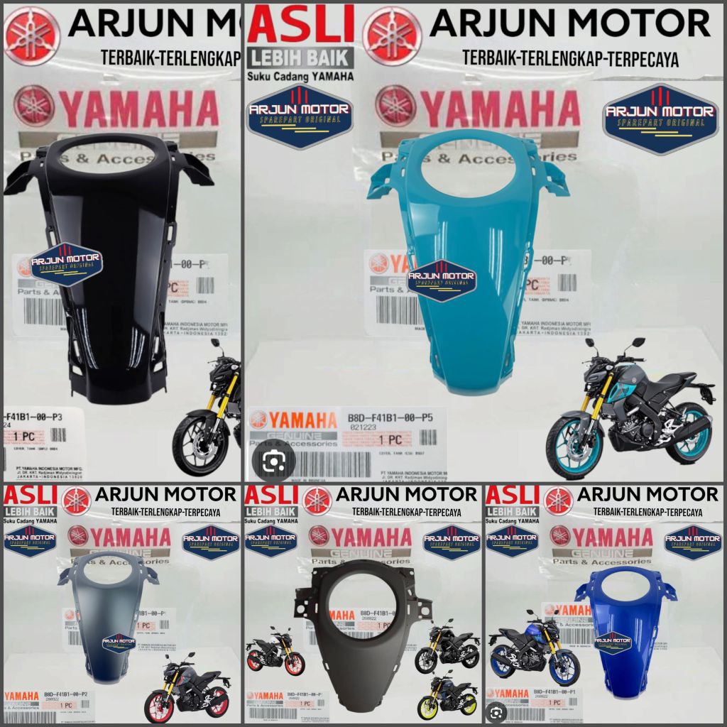 cover tangki bagian tengah mt15 B8D-F41B1-00 original yamaha