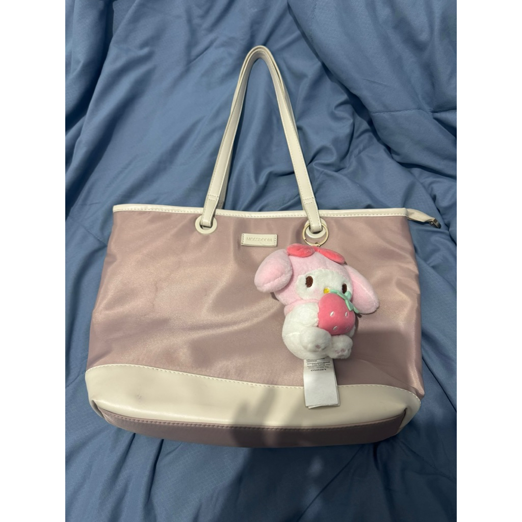 Preloved Totebag Mossdoom Pink