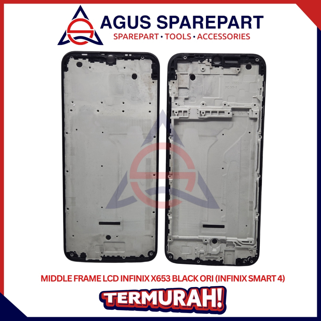 MIDDLE FRAME LCD INFINIX X653 / INFINIX SMART 4 ORI / DUDUKAN LCD