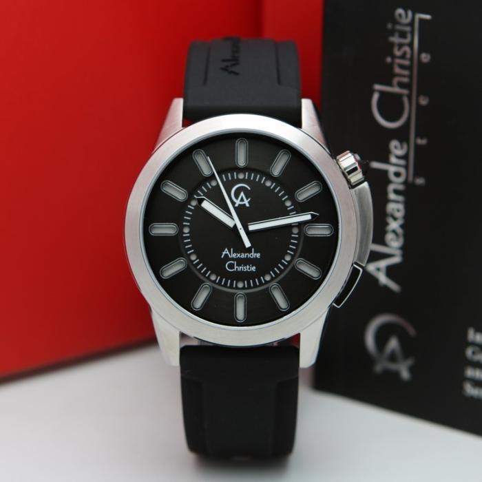 Jam Tangan Pria Alexandre Christie AC8632 / AC 8632 Original – Rubber  Garansi Resmi 1 Tahun