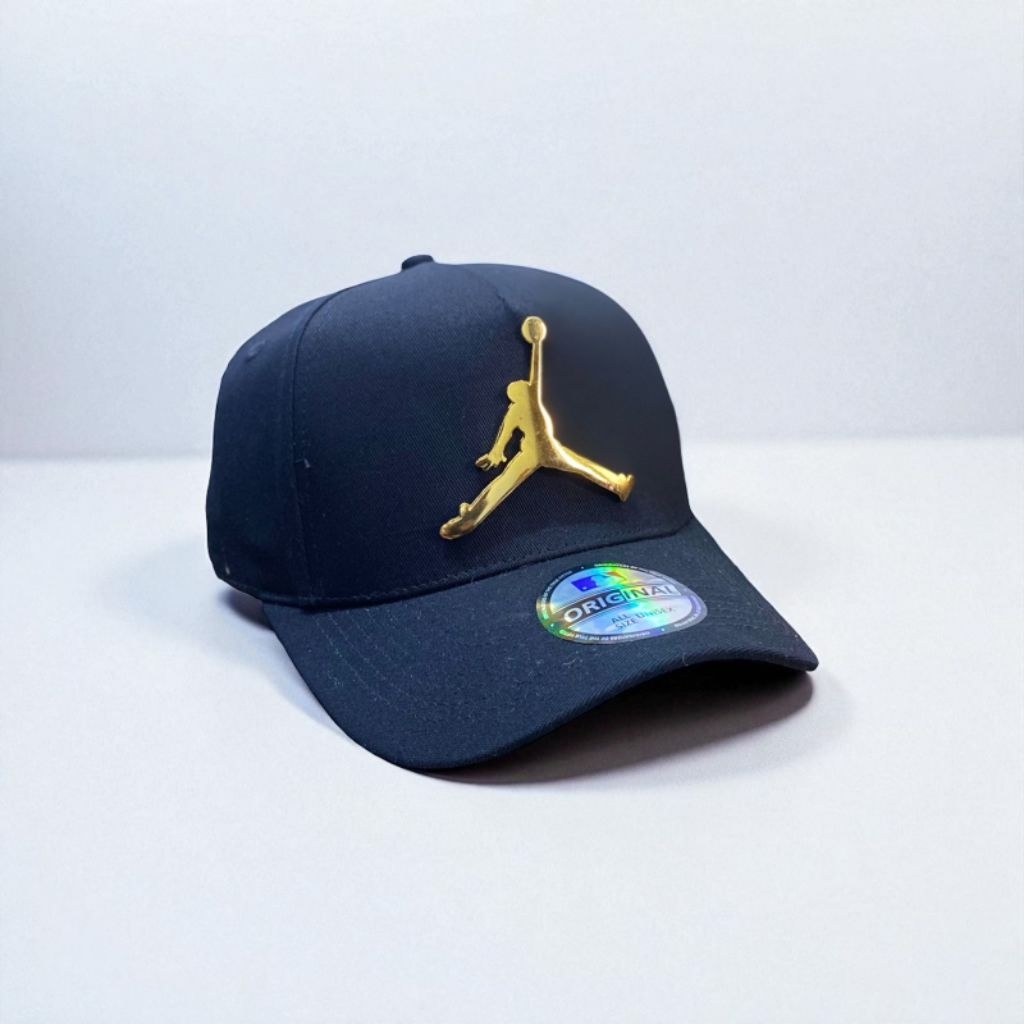 Topi Baseball Premium Motif Logo Besi Michael Jordan