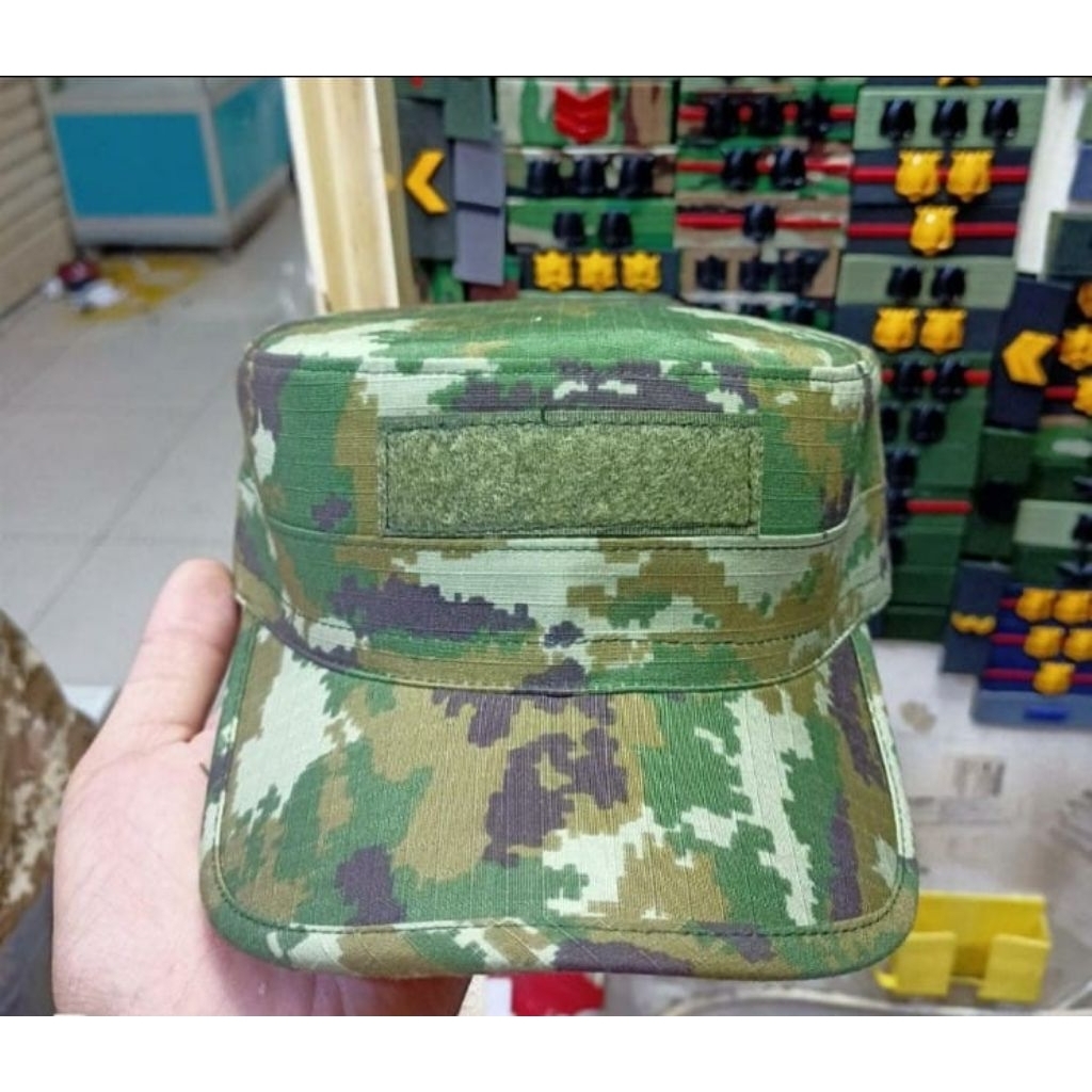 Topi komando & okinawa pdl tni baru pdl tni loreng terbaru