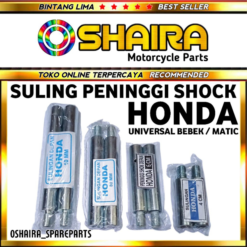 SULINGAN PENINGGI SHOCK DEPAN HONDA COSTUM / SULING SHOCK DEPAN / SULING PENINGGI SHOCK DEPAN SULING