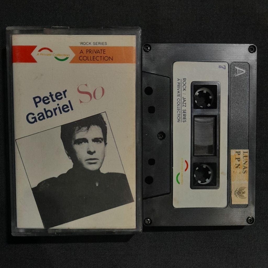 Kaset Peter Gabriel (Genesis Vocalist) - So