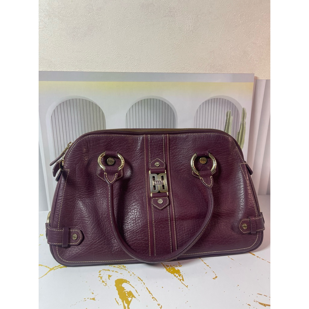 Daks purple leather handbag original