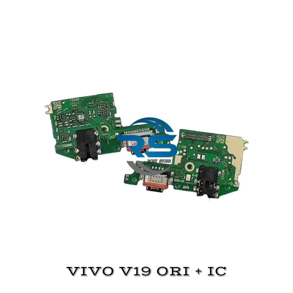 Board Konektor Charger - Headset  Vivo V19 Mic Original
