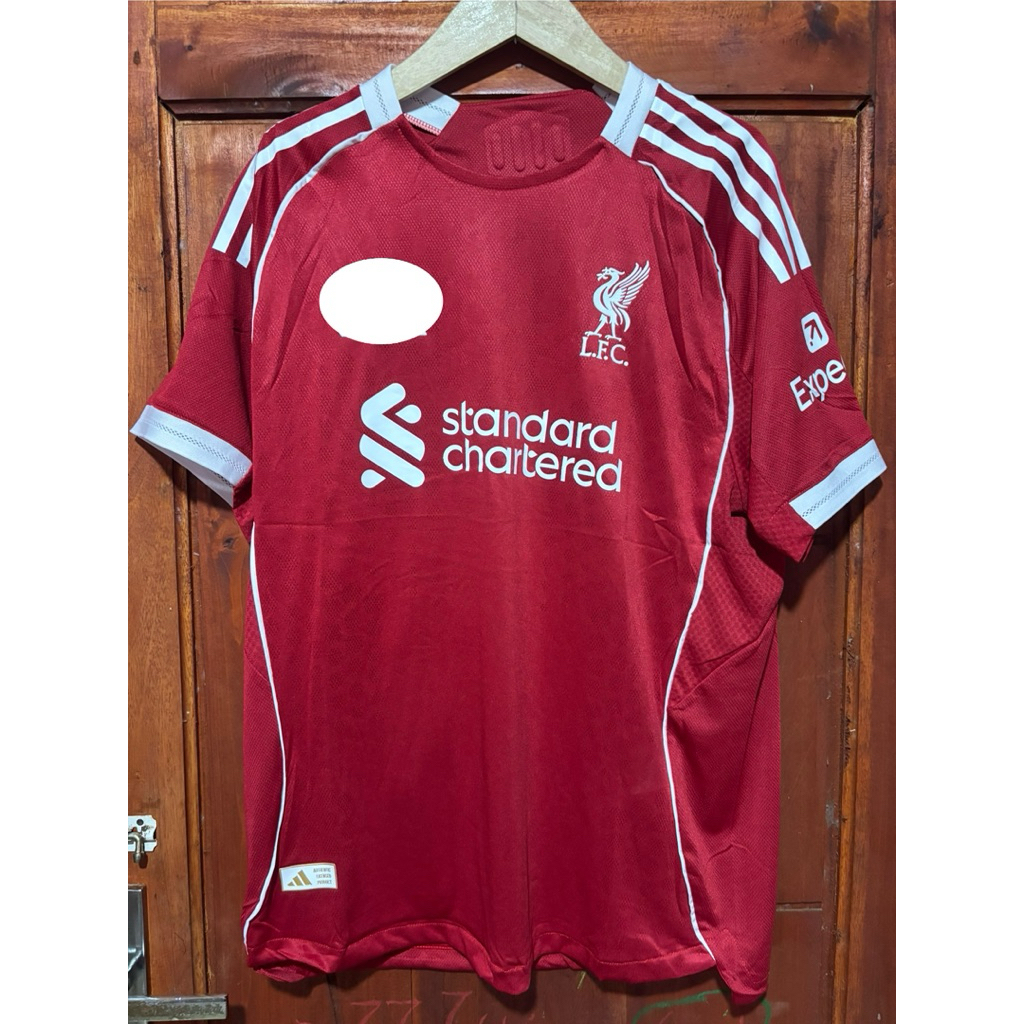JERSEY LIVERPOOL HOME PLAYER ISSUE 25/26