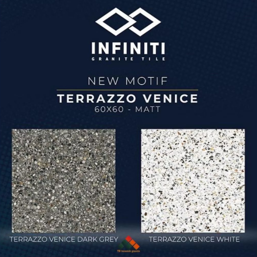 Granite Lantai 60x60 Terazzo Venice | Infiniti | Matt