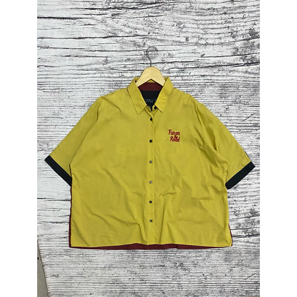 Kemeja shirt atasan unisex casual kartun vintage rare oversize Disney series Created by Moussy micke