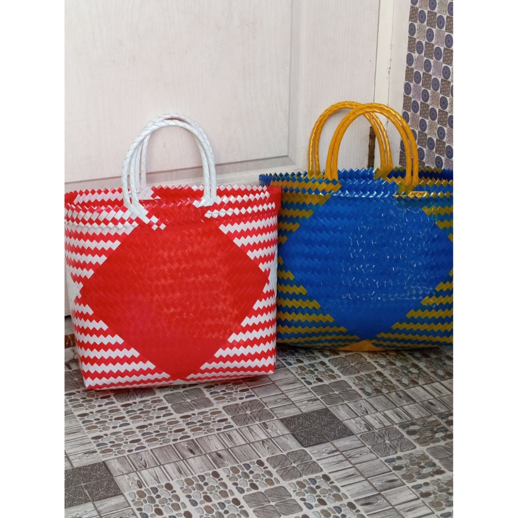 TAS ANYAMAN KACA AA JUMBO / TAS PARCEL/ TAS BELANJA
