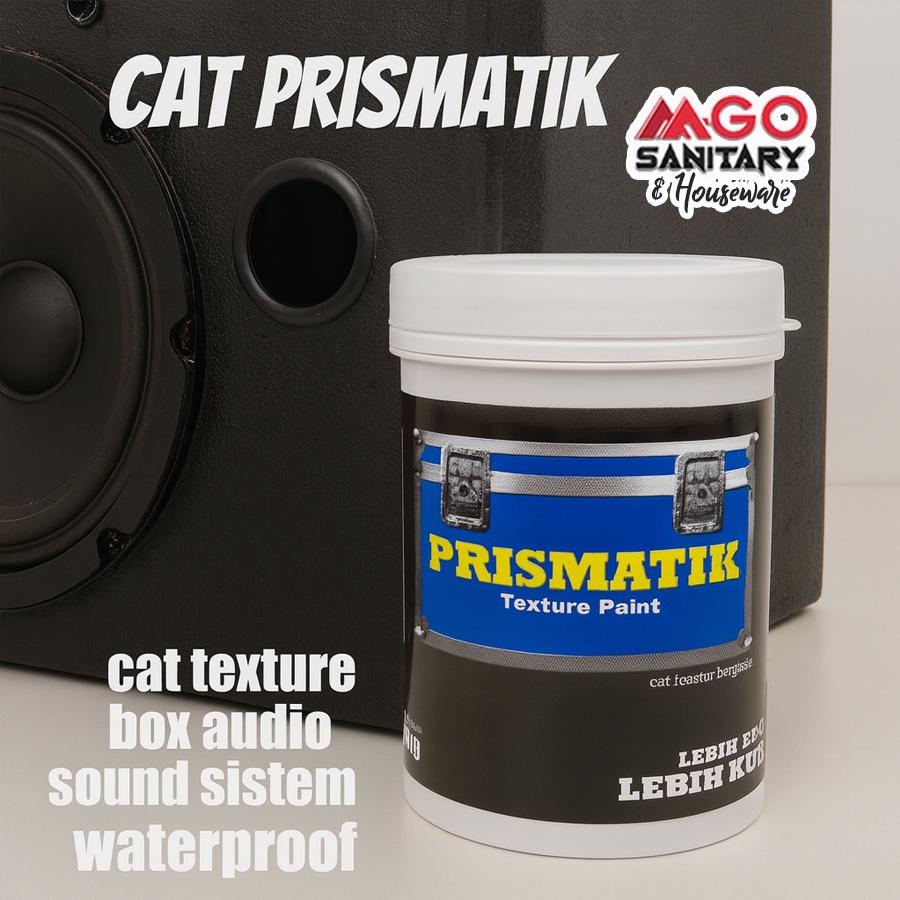 CAT PRISMATIK BOX AMPLIFIER / CAT PRISMATIK BOX SPEAKER & CAT ANTI RAYAP PENGAWET KAYU