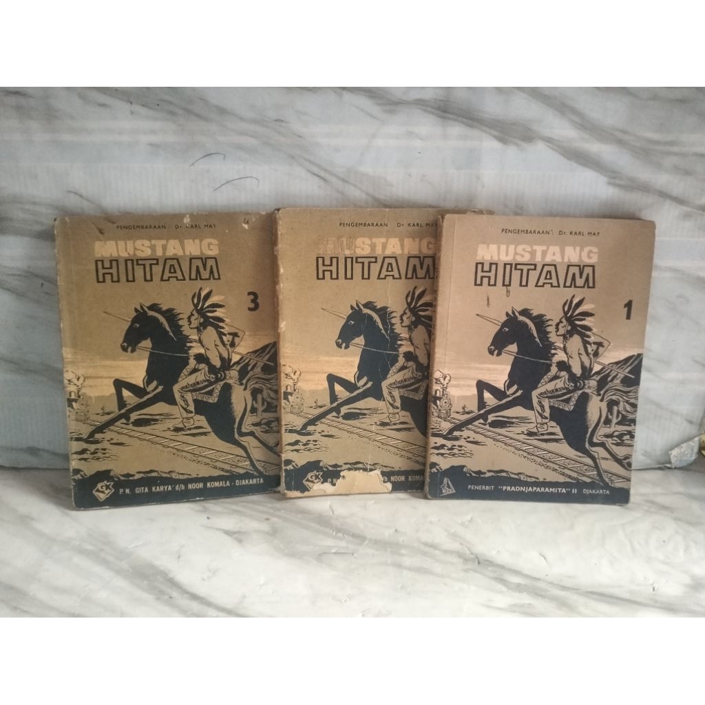 Pengembaraan Dr Karl May MUSTANG HITAM 1-3