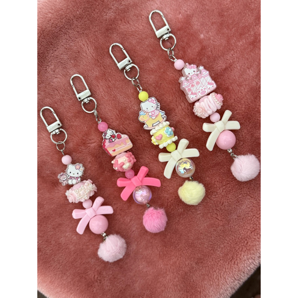 Bagcharm hello kitty / gantungan tas / gantungan hp