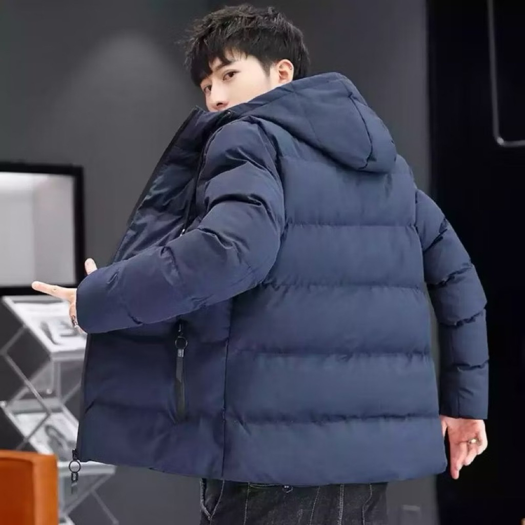 Jaket Tebal Pria/ Jaket Waterproof / Jaket Winter / Jaket Motor / Jaket Outdoor /Jaket Puffer Pria T