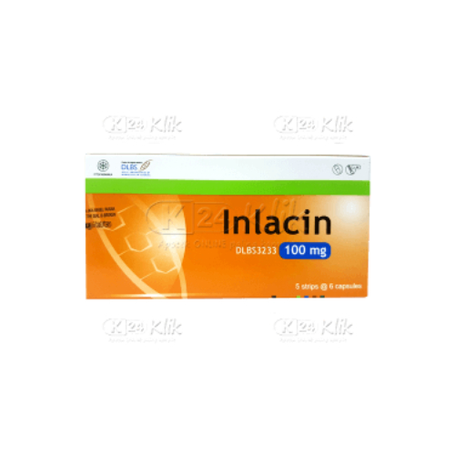 Inlacin 100mg Tablet 1 Strip Isi 6 Tablet – Obat Diabetes & Penurun Gula Darah