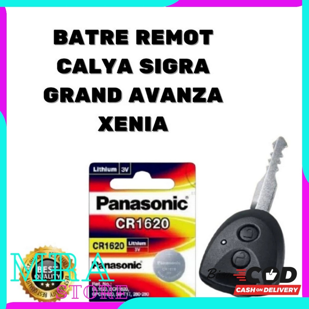 Batu Baterai Batre Kunci Remot Alarm Mobil Toyota Calya Sigra Grand Avanza Xenia ORI Awet