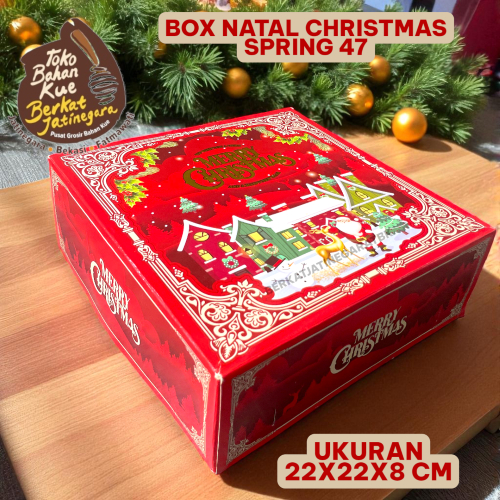BOX / DUS NATAL CHRISTMAS SPRING 47 / DUS BROWNIES NATAL / BOX NATAL KOTAK