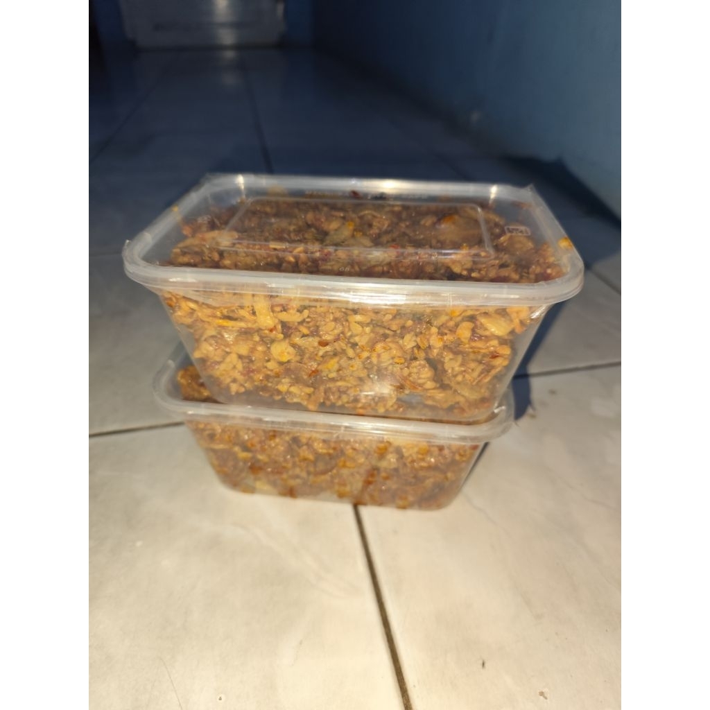 Tempe Kentang Kering Pedas Manis