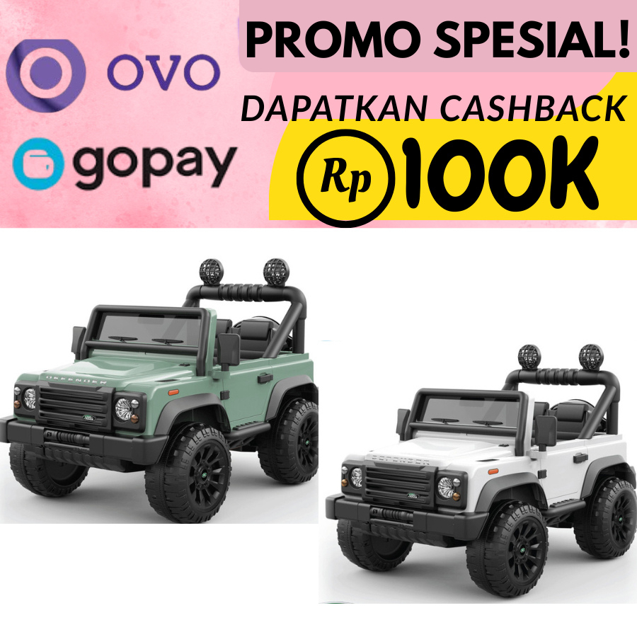 Volta 5008 Land Rover Defender 90 SHP Toys Mobil Mainan Aki Remote Control