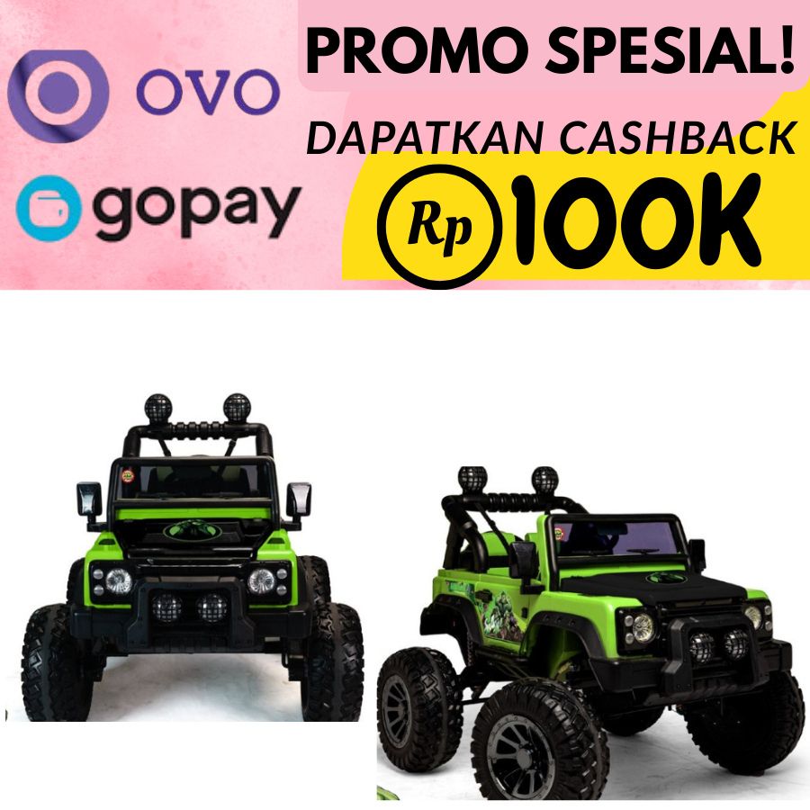 VOLTA 5023 HULK MONSTER Mobil Aki Volta 5008 Rocky Monster