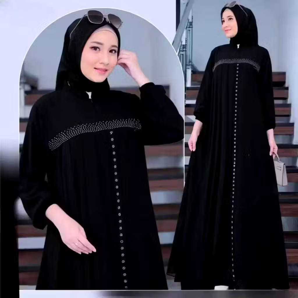 Azzahra Gamis Crinkle Airflow Premium