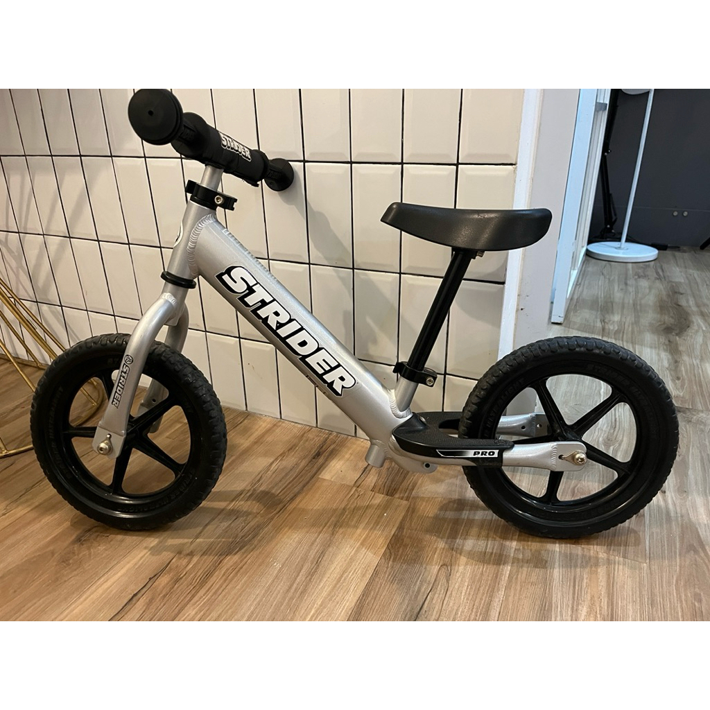 Preloved Push Bike STRIDER PRO SILVER