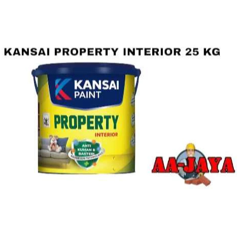 Kansai Property Interior (Putih) / Cat Tembok Interior 25 Kg
